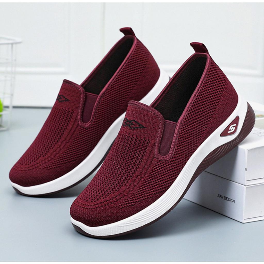 Women's Summer Breathable and Non Tiring Shoe Fabric, Lightweight and Comfortable Casual Shoes