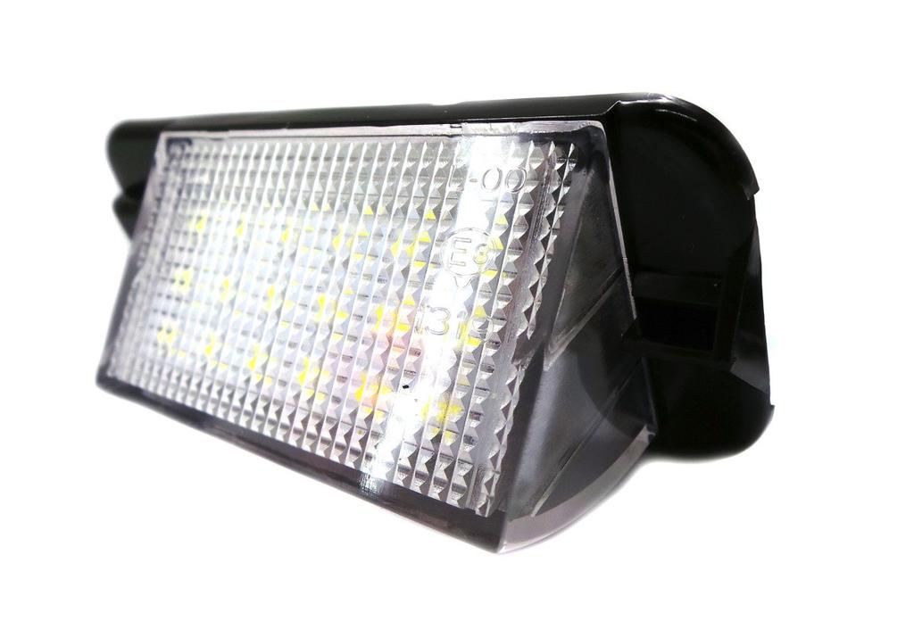 Lampy tablicy rejestracyjnej LED 2x650lm, zestaw 2szt kompatybilny z BMW, 12V, Off-Road