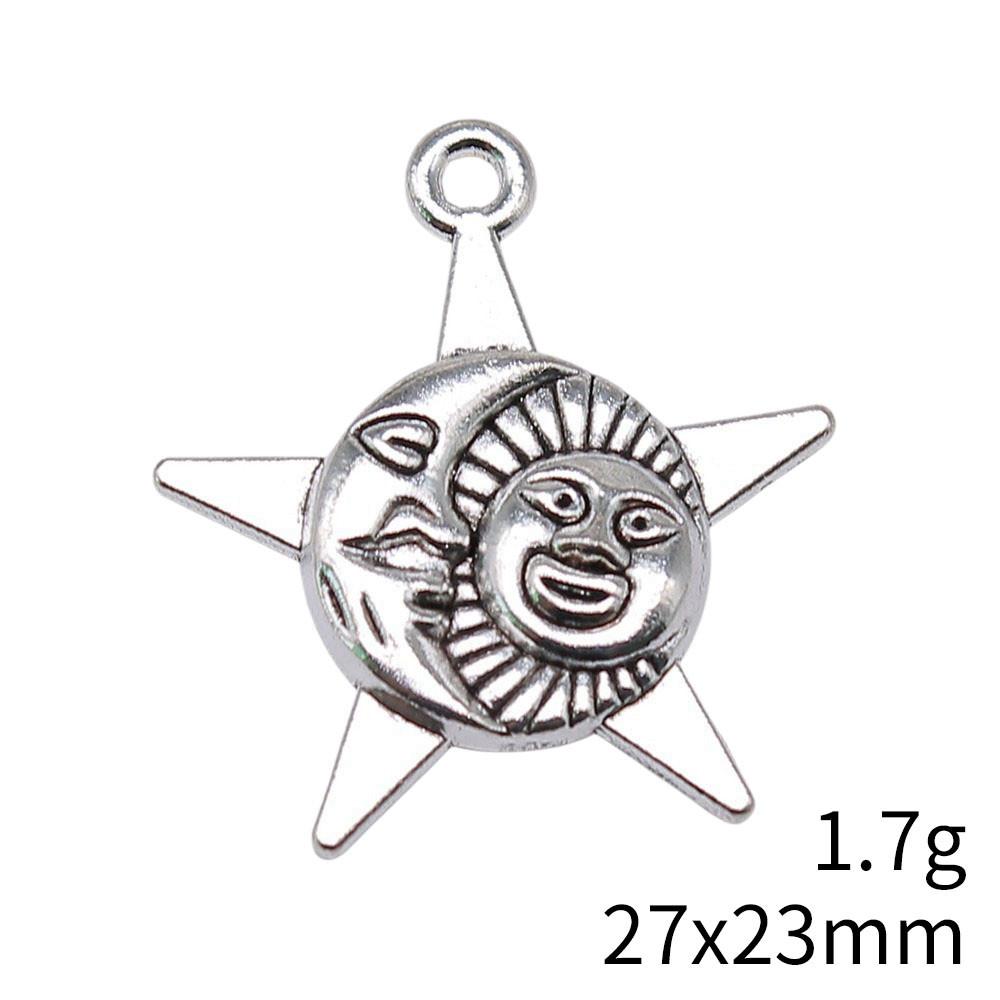 Wedding Anniversary Charms Bag Sun Moon Charms Pendant Items Pendant Set
