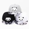 Funny Black Grey Outdoor Baseball Cap Visor Adjustable Peaked Cap Panda Style Sport Trucker Hat For Man Women