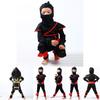 Authentisches Japanisches Krieger Jungen Kinder Ninja Assassine Kostüm für Partys