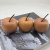 Wooden Apple Aromatherapy Car Diffuser With Incense Holder For Office And Home Decor