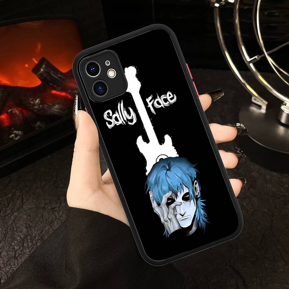 

Horror S-Sally F-Face Suspense Game For Silicone Matte Phone Case For IPhone 16 Pro Max 15 14 13 12 11 X XS MAX iphone 14 plus