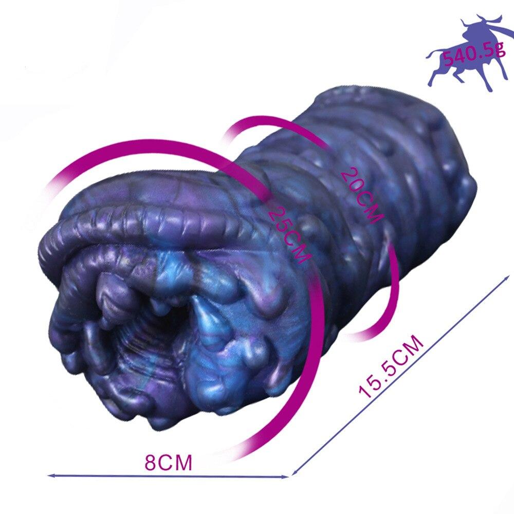 Male Adult Masturbation Cup Special-shaped Sex Toy Silicone Pocket Vagina Pussy for Men Masturbator BDSM