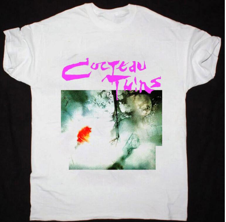 New white Cocteau Twins T Shirt/ shirt gift halloween MOm gift