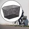 Rear Bike Basket Holding Water Bottle, Toys, Snacks Thicken Easily Install Bike Luggage Rack Basket for Outdoor Biking Equipment