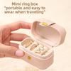 Jewelry Storage Box With Leather Material For Travel And Gift Giving