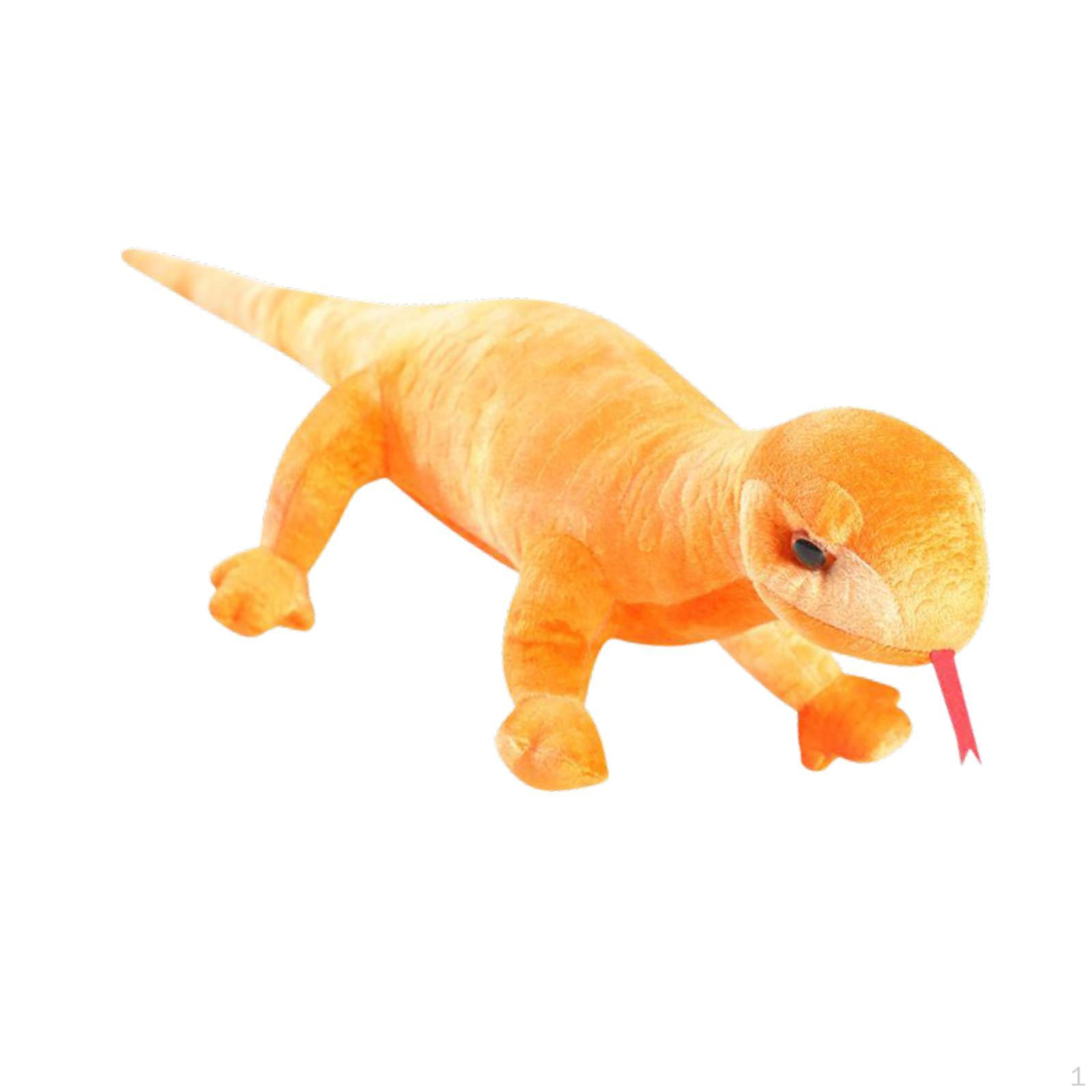 

Плюшевая игрушка-компаньон в виде ящерицы для домашнего декора и подарков оранжевый