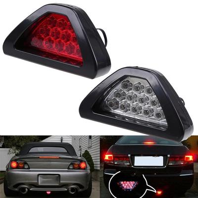 Universal 12LED F1 Style Sporty Rear Fog Light Brake Signal Lamp Stop Light Third Brake Lamp