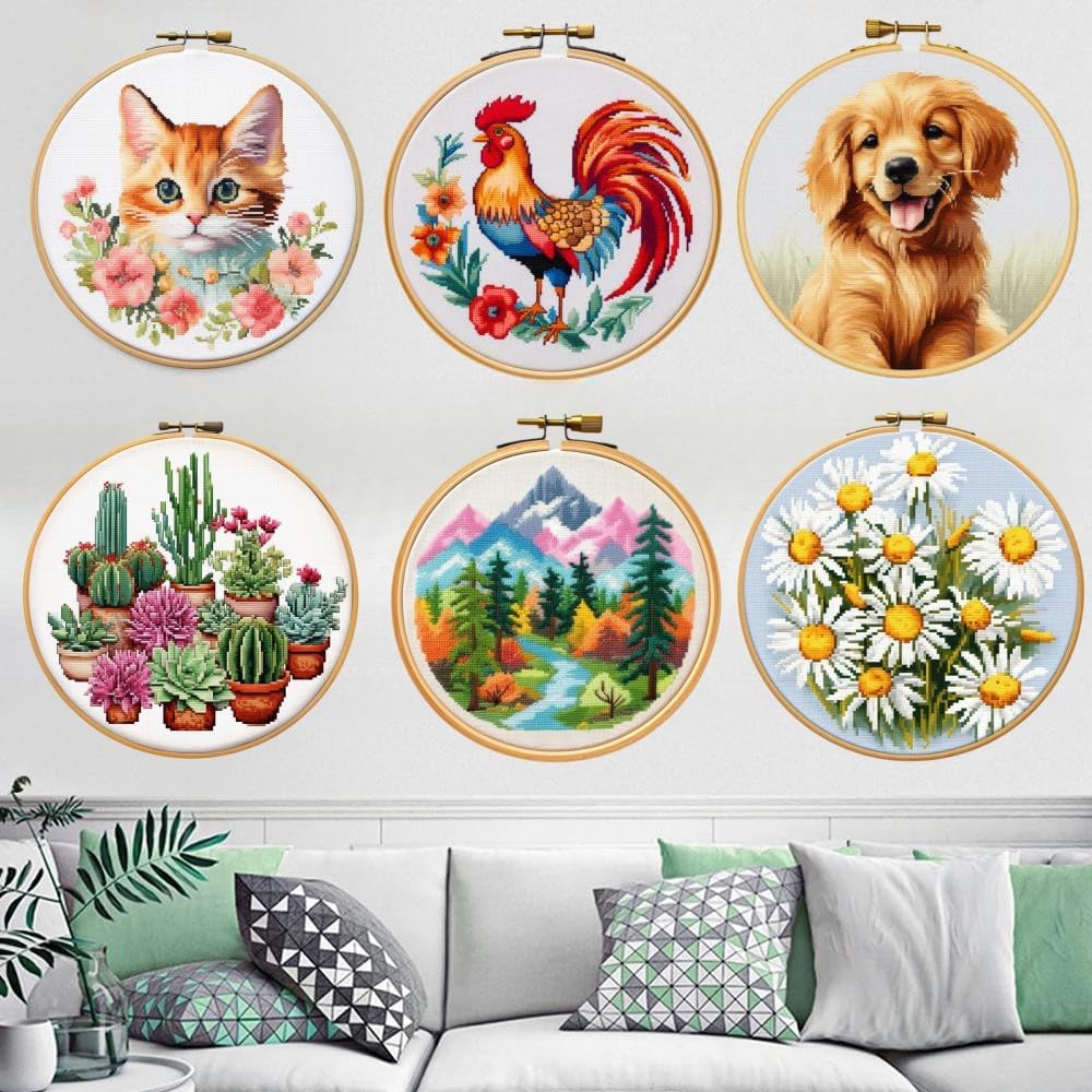 

Общий Мультяшный Простой Рисунок Французский Бульдог 11CT Набивной DIY Наборы для Вышивания Крестом Легко для Начинающих Ребенок с Пяльцами Вышивка Гобеленом Счетная Вышивка