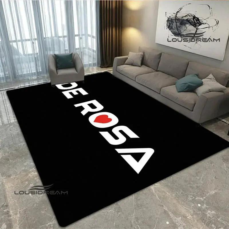 3D Bicycle brand logo printed carpet fashion home decoration non-slip carpet photography propsmal area rug birthday gift