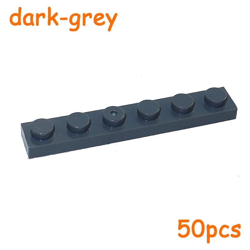 

50 pcs 3666 Size Option 1x6 Dot Plate Custom Creation Assemble Particles DIY Creating Pieces 1*6 Figures Bricks Learning Imaginative Toy for Kid