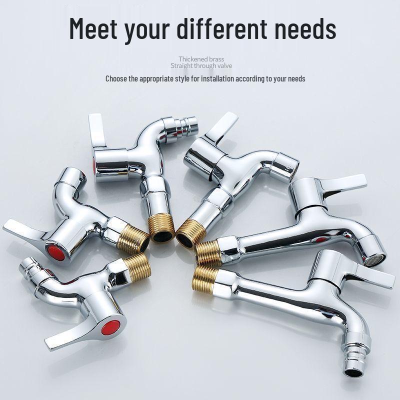 

TLXT Extended Stainless Steel Washing Machine & Mop Sink Faucet