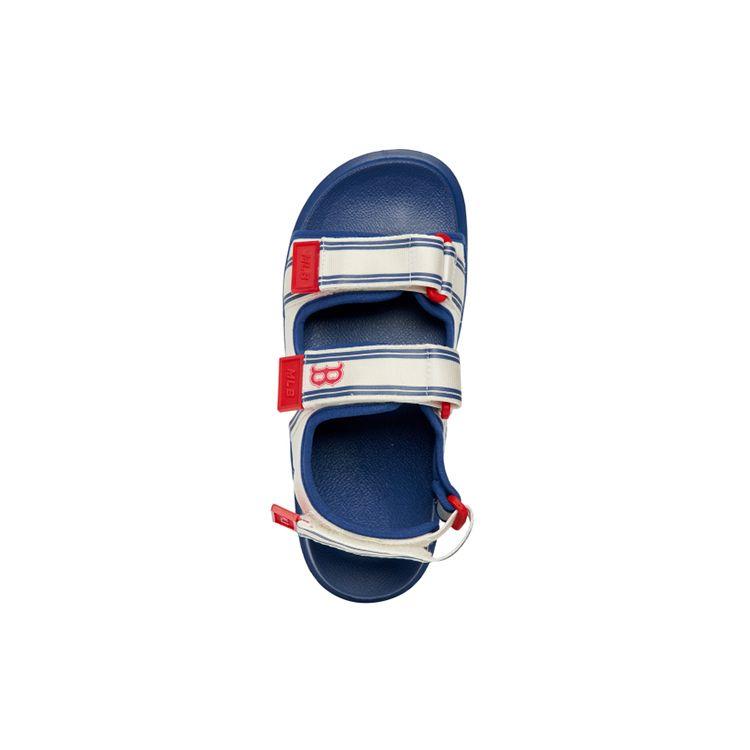 MLB Durable Fashion Beach Sandals Unisex Sandals Blue White 3ASDSD223-43NYL