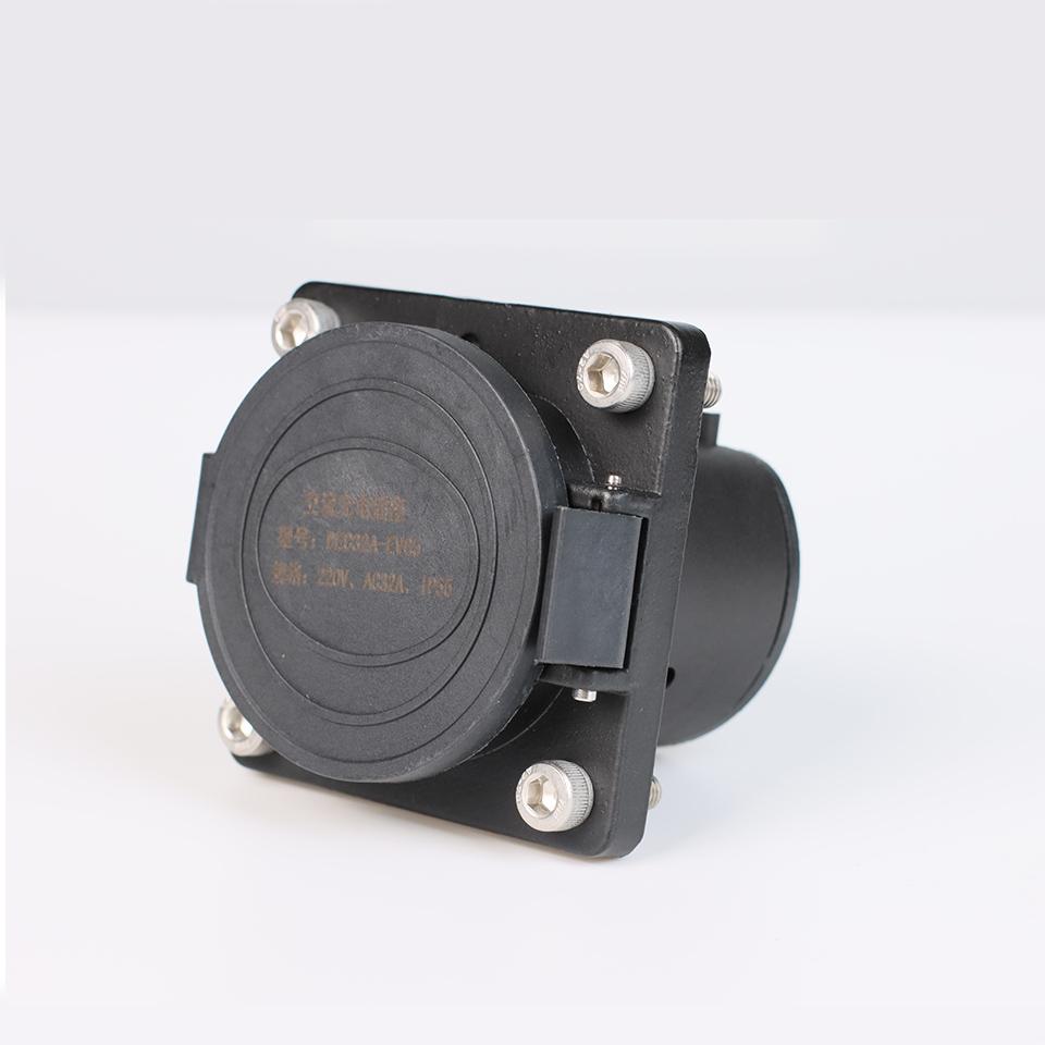 3.5KW 7KW GBT EV Connector 16A 32A 1P EV Charger Socket Inlet EV Charging Socket Without Cable For Chinese Standard Electric Car