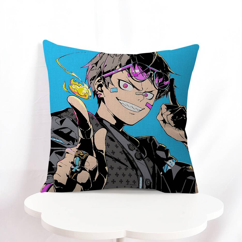 S-Shinra Kusakabe Kissen Geschenke Heim Büro Einrichtung Schlafzimmer Sofa Auto Kissenbezug Hülle 45x45cm