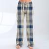 Womens Pajama Pants Sleepwear Casual Drawstring Elastic Waist Pants Comfy Straight Yoga Loose Trousers