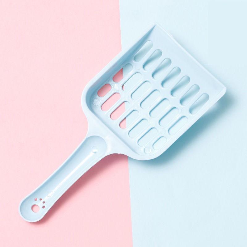 

Pet Cleanning Tool Pet Cat Litter Scoop Supplies Cat Toilet Pets Litter Sand Shovel Pet Mesh Leaking Sand Scoops Sandboxes синий