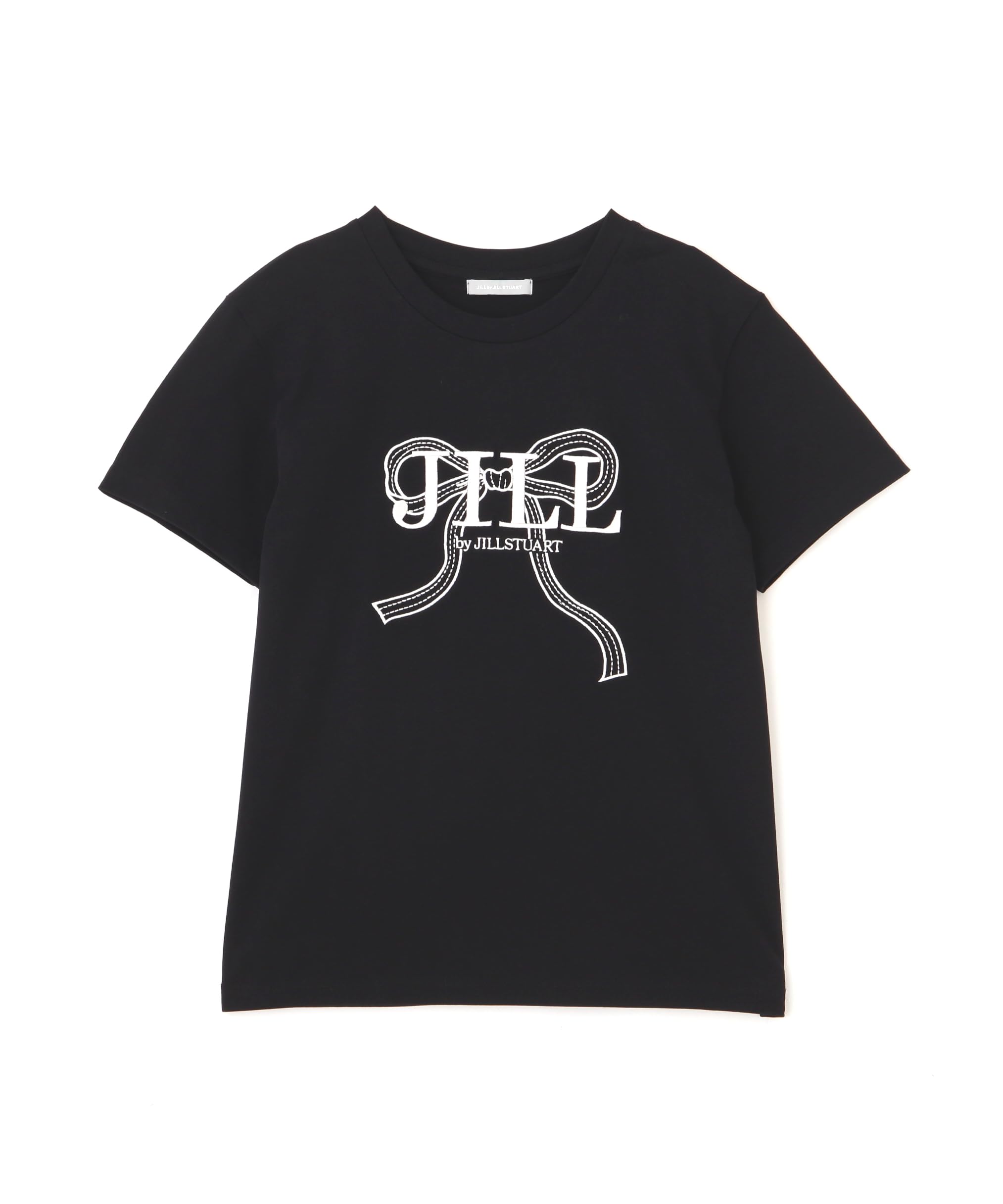 

[JILL by JILL STUART] Big Ribbon Logo Embroidered T-Shirt