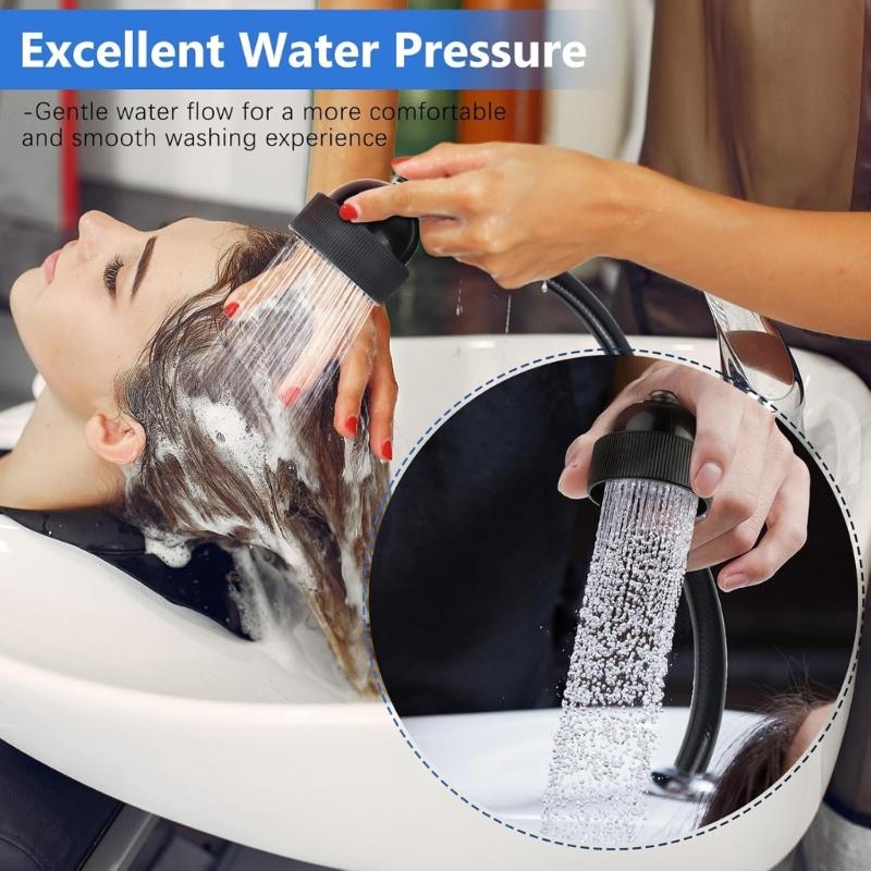 Salon Sprays Head Attachment Shampoo Bowl Sink Hose with Sprayer for Shampoo Bowl Faucet Vacuum Breaker 1/4inch Thread