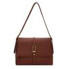 New Retro Large-capacity Women's Bag, Fashionable and Simple One-shoulder Underarm Crossbody Square Bag