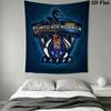 FC Porto Logo Wandbehang Bedruckte Stoffdecke Dekorative Wandteppiche für Schlafzimmer Wohnzimmer Heimdekoration
