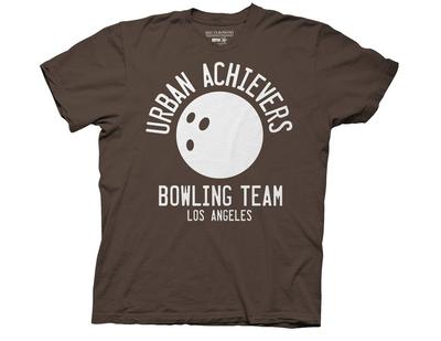 T-Shirt Big Lebowski URBAN ACHIEVERS BOWLING TEAM The Dude Licenza Ufficiale