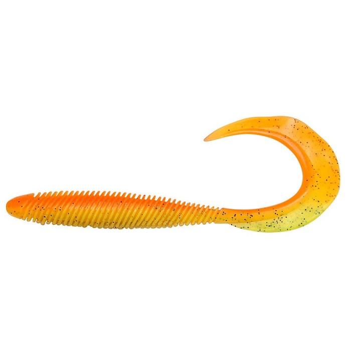 Megabass Kemuri Curly 2.5 inch Orange Back Chartreuse