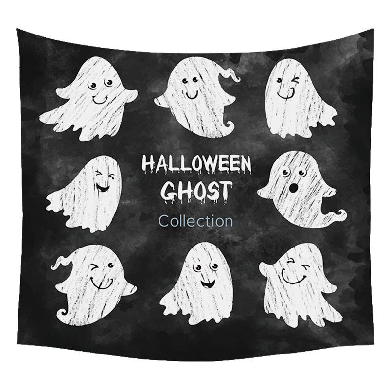 Гобелен с тыквой и летучей мышью — фото 16