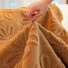 Simple Thicken Irregular Solid Color Sofa Mat for Living Room Comfortable Anti Cat Scratch Wear-resistant Furniture Protector