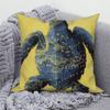 Juste de coussin de canapé bleu, taie d'oreiller, décoration de chambre à coucher, océan, mer, animal