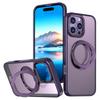 For iPhone 16 Pro Case TPU+Acrylic Kickstand Phone Cover Compatible with MagSafe