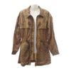 Louis Vuitton 36 Nylon Jacket Brown Nylon Women