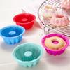 3pcs/5pcs Chimney Shaped Savarin Cake Silicone Mold 7cm Bundt Baking Pan Chiffon Cake Mould