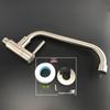 TLXT Stainless Steel Wall-Mounted Single Cold Kitchen Faucet