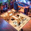 Big Bad Fox Charm Carpet Rug for Living Room Bedroom Home Sofa Decoration,Kids play Nonslip Floor Mat