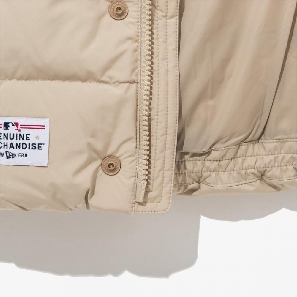 Mlb Kids Duck Down Vest New York Yankees Light Beige 14432618