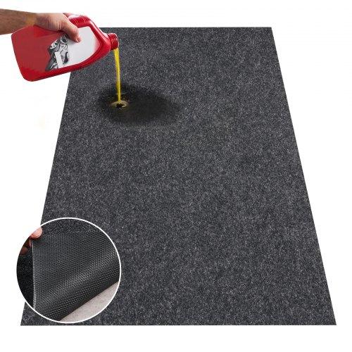 VEVOR Garage Floor Mat, 2.3 x 5.79 M Waterproof Protection from Water,Snow, Rain,Mud and Oil for Cars