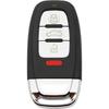 Carcasă înlocuitoare pentru cheie tip fob se potrivește pentru A1 A3 A4 A5 A6 A7 A8 Q5 Q7 R8 S5 S7 Q5 RS Cheie
