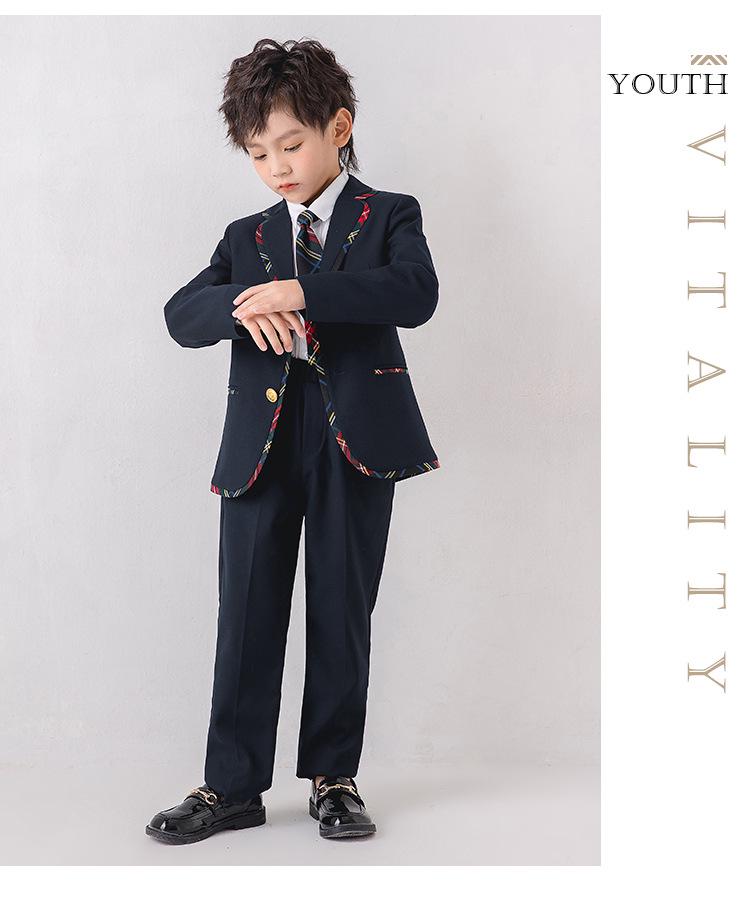 Children's Spring & Autumn Formal School Uniform Set: Kindergarten to Primary