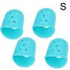 4pc Guitar Playing Left Hand Protector Ukulele Guitar Fingertip Protective Cover