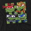 Teenage Mutant Ninja Turtles: Mutant Mayhem Unisex Adult Turtle Heads T-Shirt