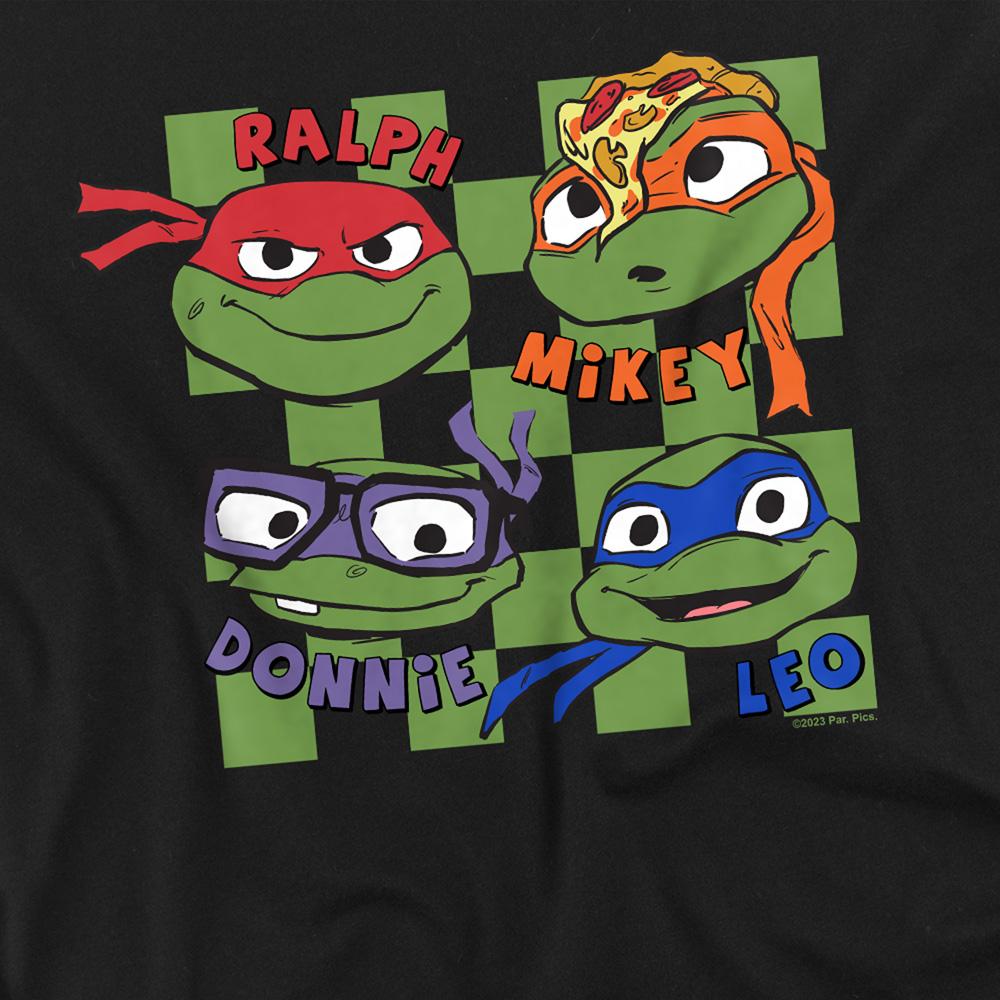 Teenage Mutant Ninja Turtles: Mutant Mayhem Unisex Adult Turtle Heads T-Shirt