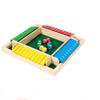 Holz Würfel Brettspiel für bis zu 4 Spieler, Klassisches Familienspiel, Fähigkeitsentwickelndes Spiel