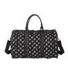 Women's Personalized Trendy Design Cloth Fleece Flu Portable Travel Bag Niche Checkered Luggage Storage Bag