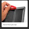 Universal Car Front Bonnet Vents Hood Fender Decorative Carbon Fiber Look 1 Pair