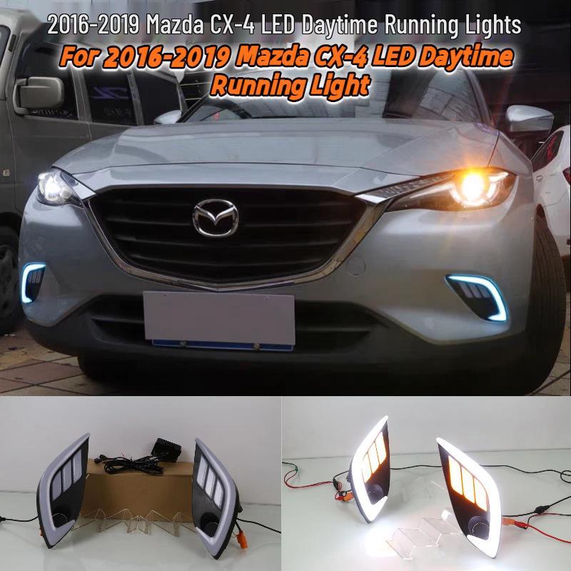 Mazda CX-4 (2016-2019) Front Bumper LED Daytime Running & Modified Driving Light