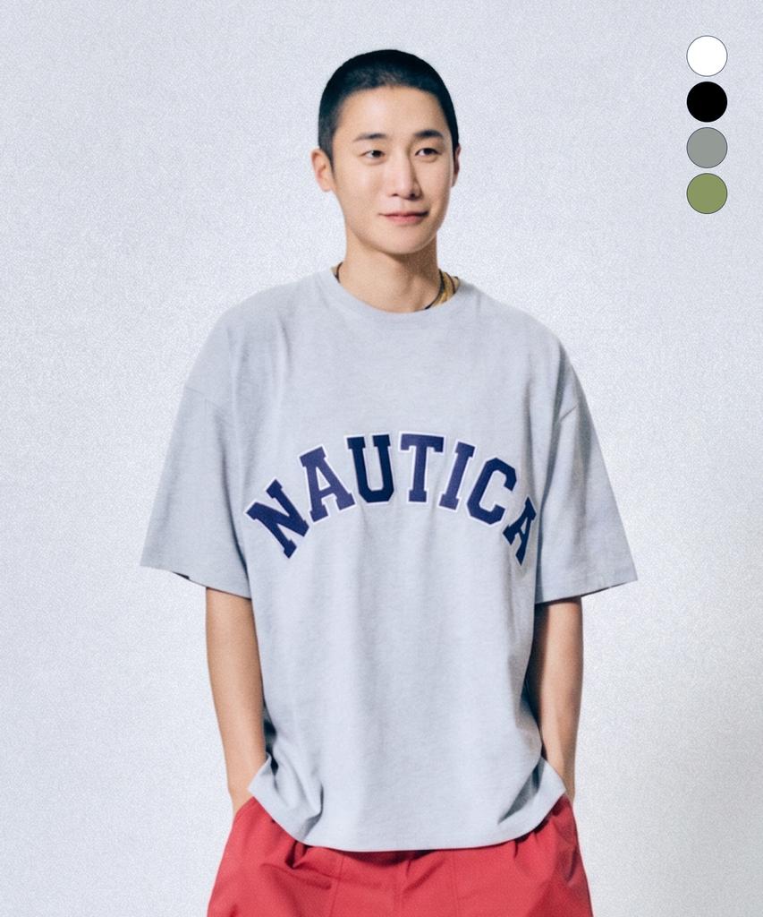 NAUTICA Arch Logo T-Shirt (4 Colors) Nts4826