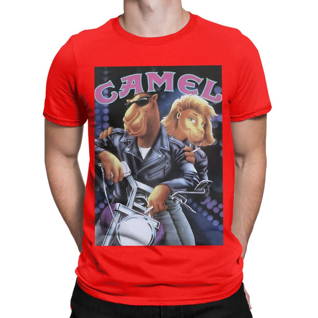 Camel Cigarettes Funny Graphic 100 Cotton Tshirt Camel Tops Tees For Unisex