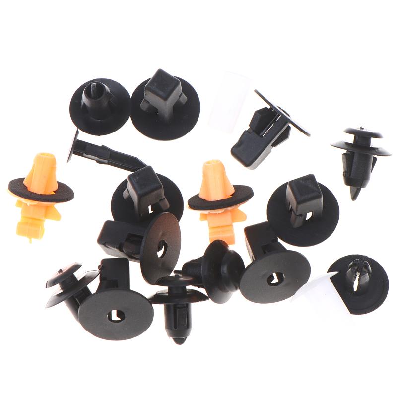 28PCS Weather Resistant Bumper Door Panel Trim Flare Clips for Prado 120 OE 7549260020 7539460030 Car Parts